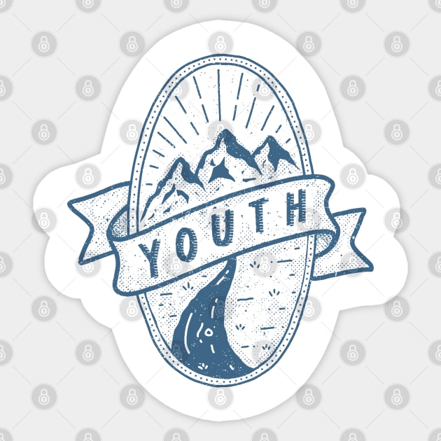 YOUTH Sticker by GASTERUS APPAREL CO.